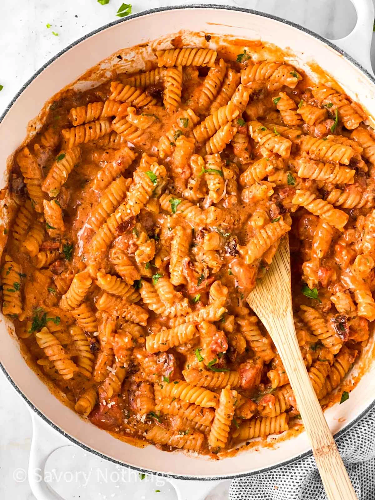 One-Pot Creamy Tomato Pasta